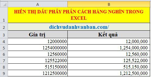 hien-dau-phay-phan-cach-hang-nghin-trong-excel