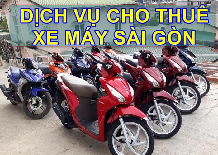 thuê xe máy ở Sài Gòn Giá Rẻ