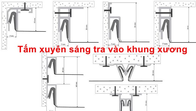 tấm trần xuyên sáng