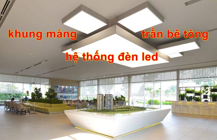 cấu tạo trần xuyên sáng
