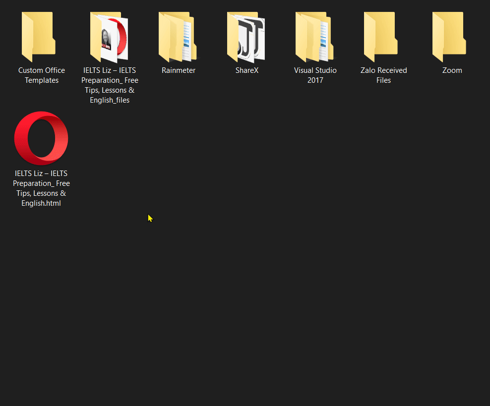 Open wtih với Microsoft Word