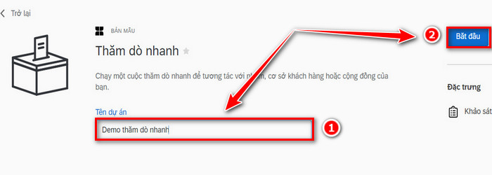 nhập tiêu đề bài khảo sát