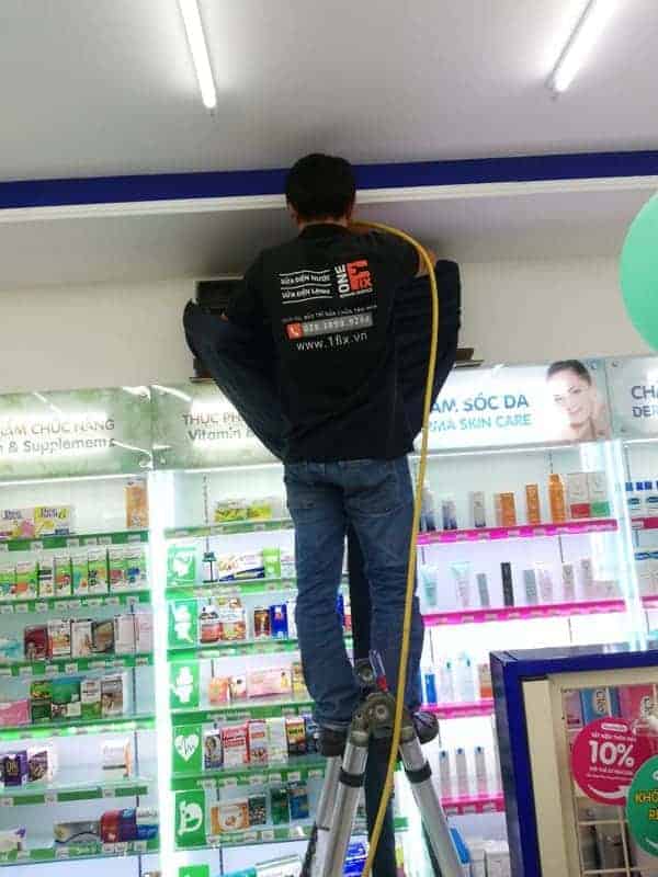vệ sinh máy lạnh quận 7