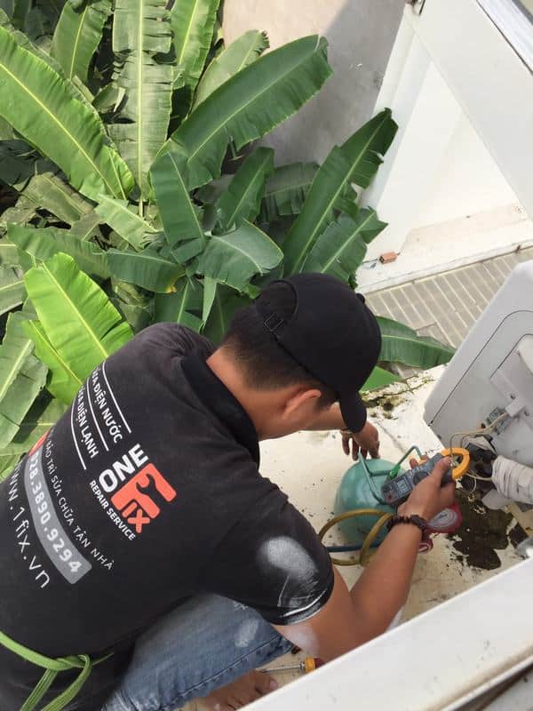 bơm gas máy lạnh