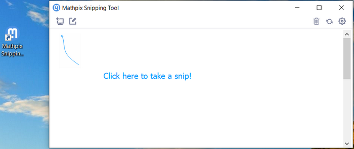 Tải thành công Mathpix Snipping Tool