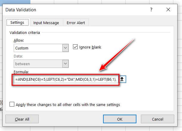 setting cho mã dự án