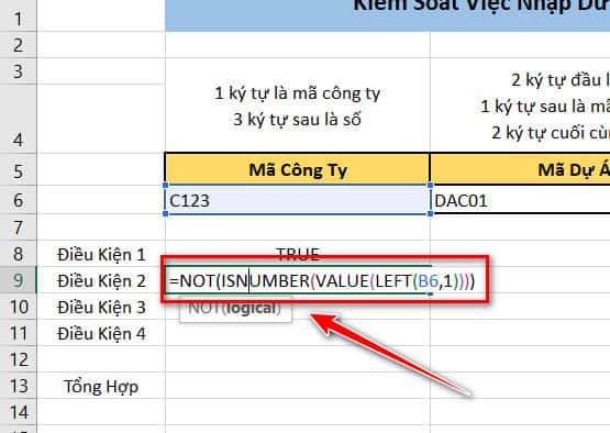 điều kiện 2 mã công ty