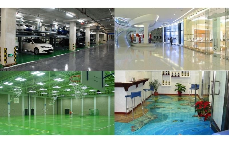 Giải pháp dịch vụ thi công sơn epoxy