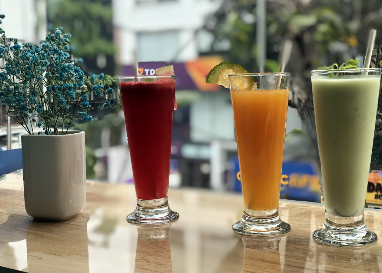 sinh tố hoa quả