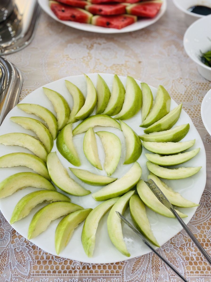 hoa quả tráng miệng