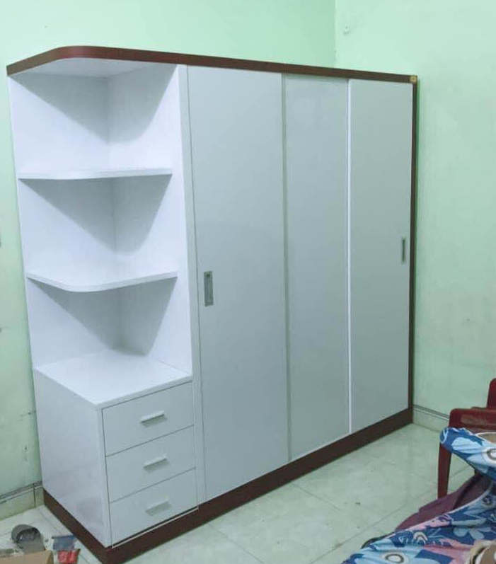 tủ nhựa đài loan 3 cánh cao cấp