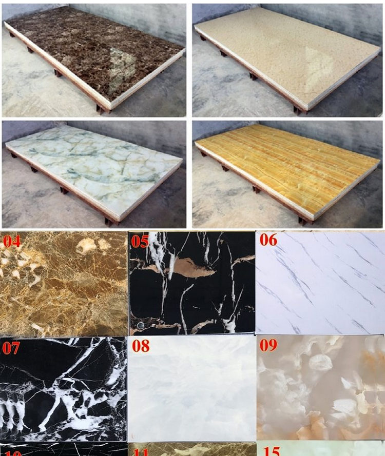 mẫu nhựa giả đá đẹp