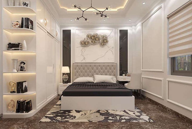 tấm pvc phòng ngủ