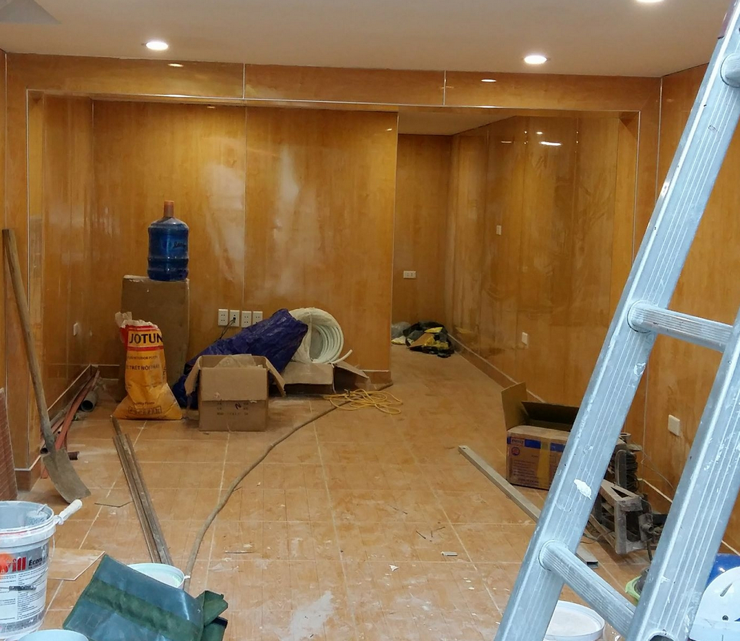 thi công tấm nhựa pvc