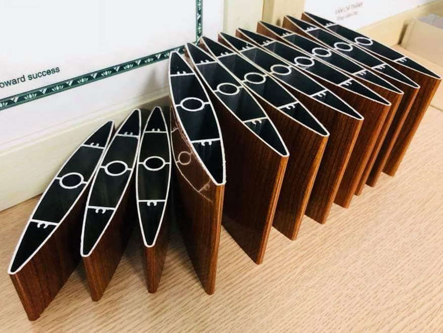 mẫu lam nhôm chắn nắng