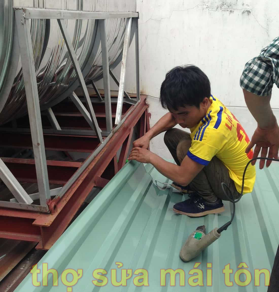 dịch vụ sửa mái tôn tại biên hòa
