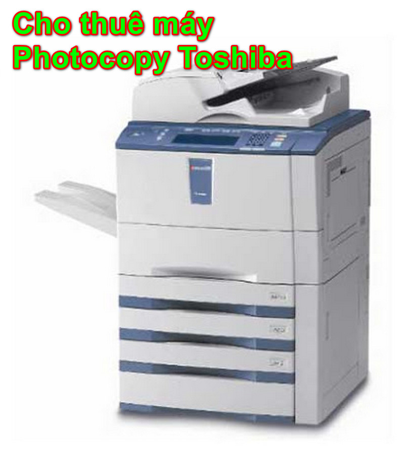 cho thuê máy toshiba
