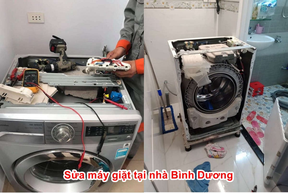 thợ sửa máy giặt bình dương