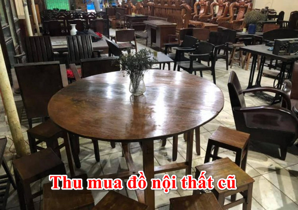 thu mua bàn ghế cafe