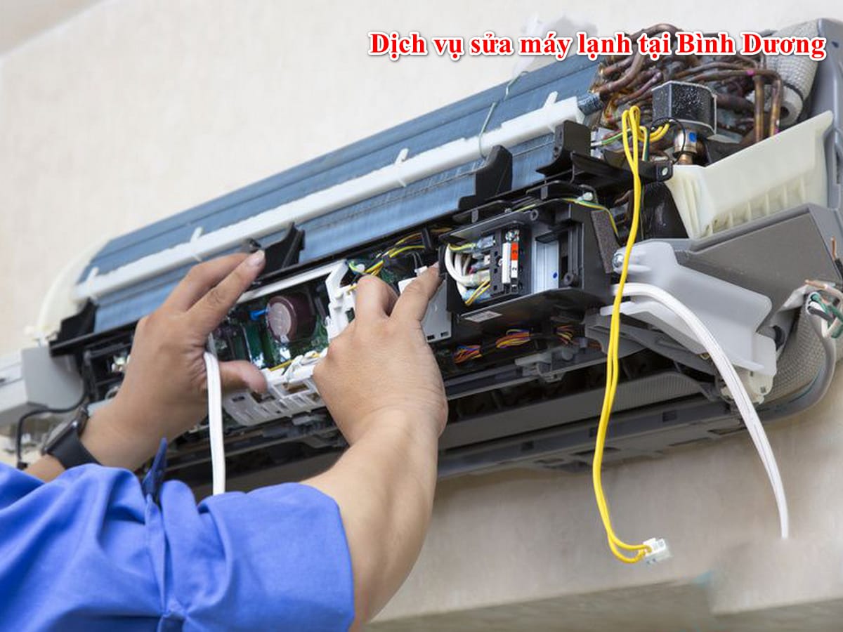 dịch vụ sửa máy lạnh tại bình dương