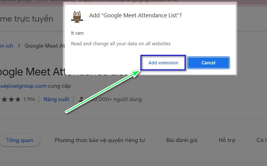 thêm tiện ích list