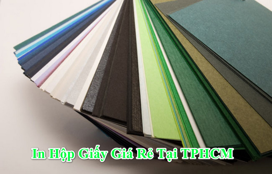 chất liệu in hộp giấy  của dịch vụ chúng tôi