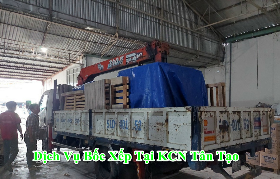 bốc xếp kho xưởng kcn tân tạo