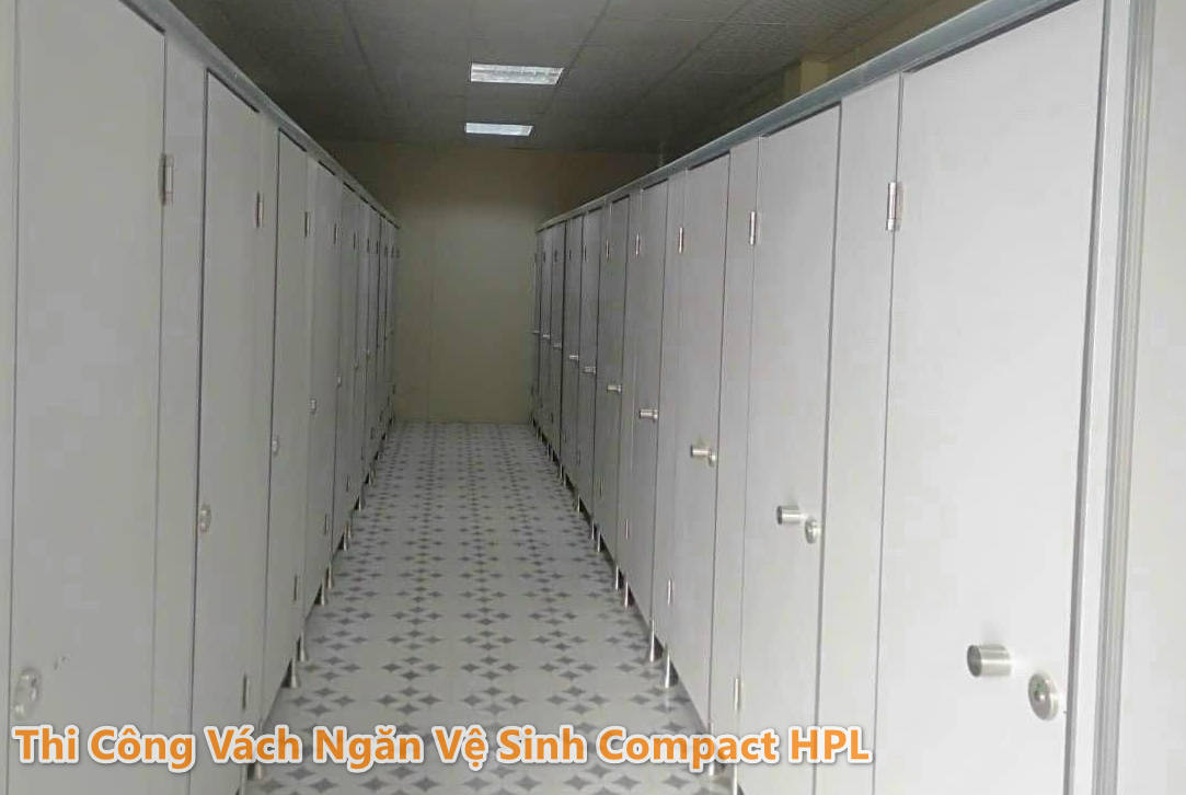 thi công vách ngăn vệ sinh giá rẻ