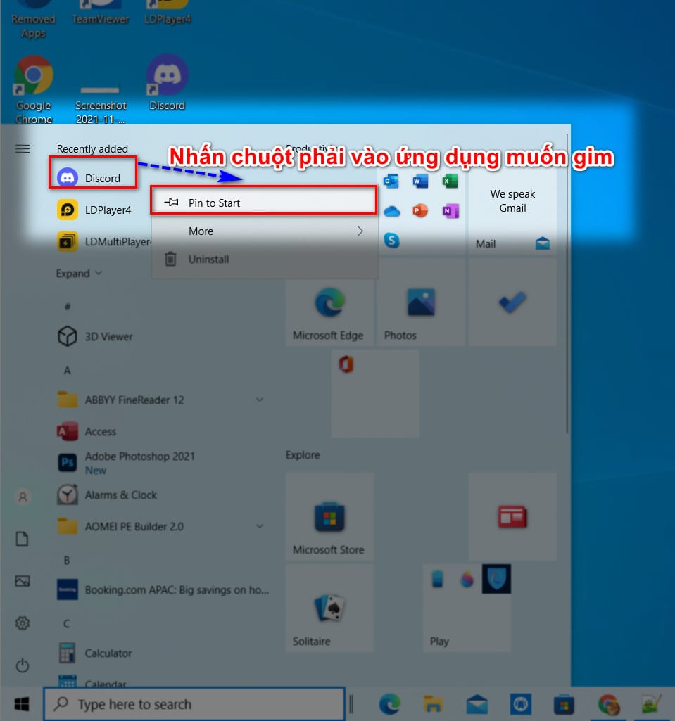 hình ảnh chọn gim ứng dụng