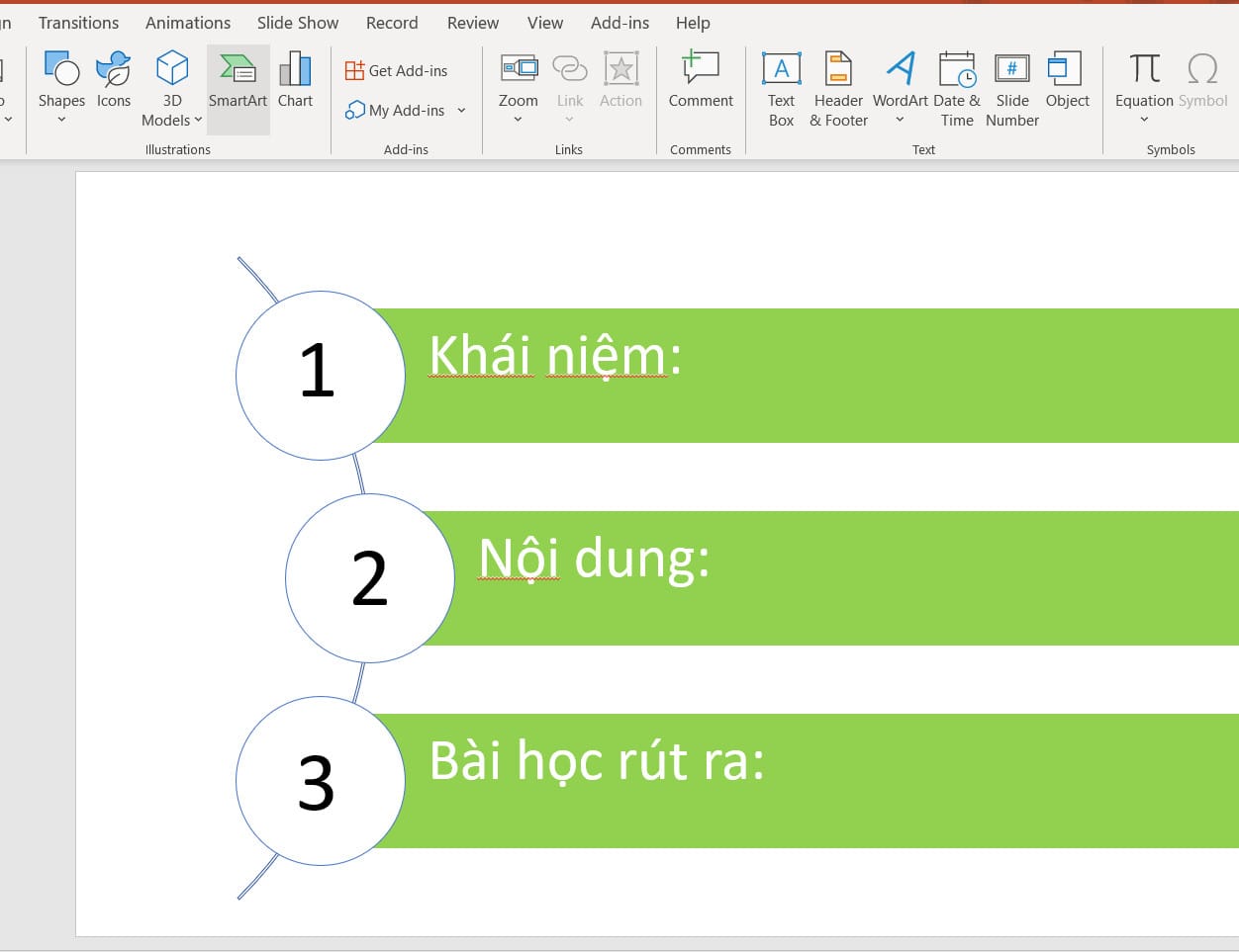 hình ảnh thêm ô thứ tự