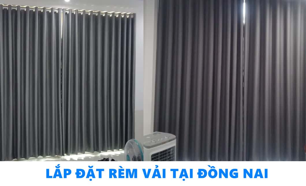 lắp đặt rèm vải ở Đồng Nai