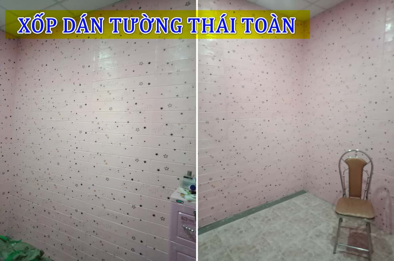 xốp dán tường
