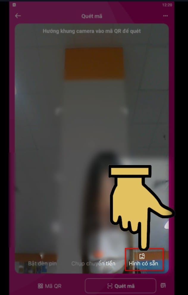 hình tải hình qr