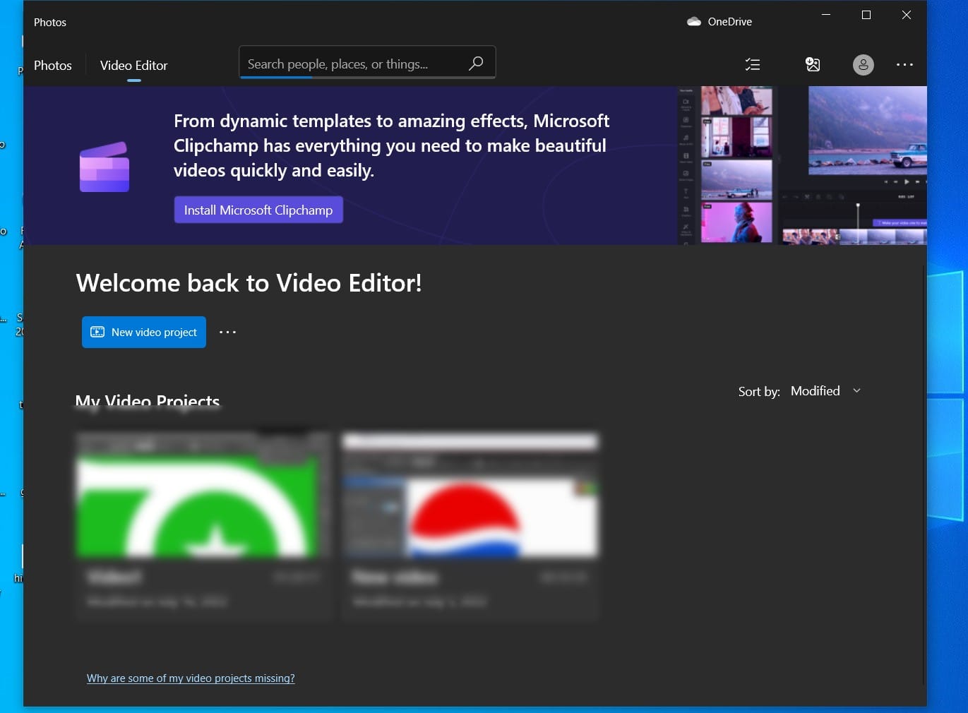 hình ảnh giao diện video editor