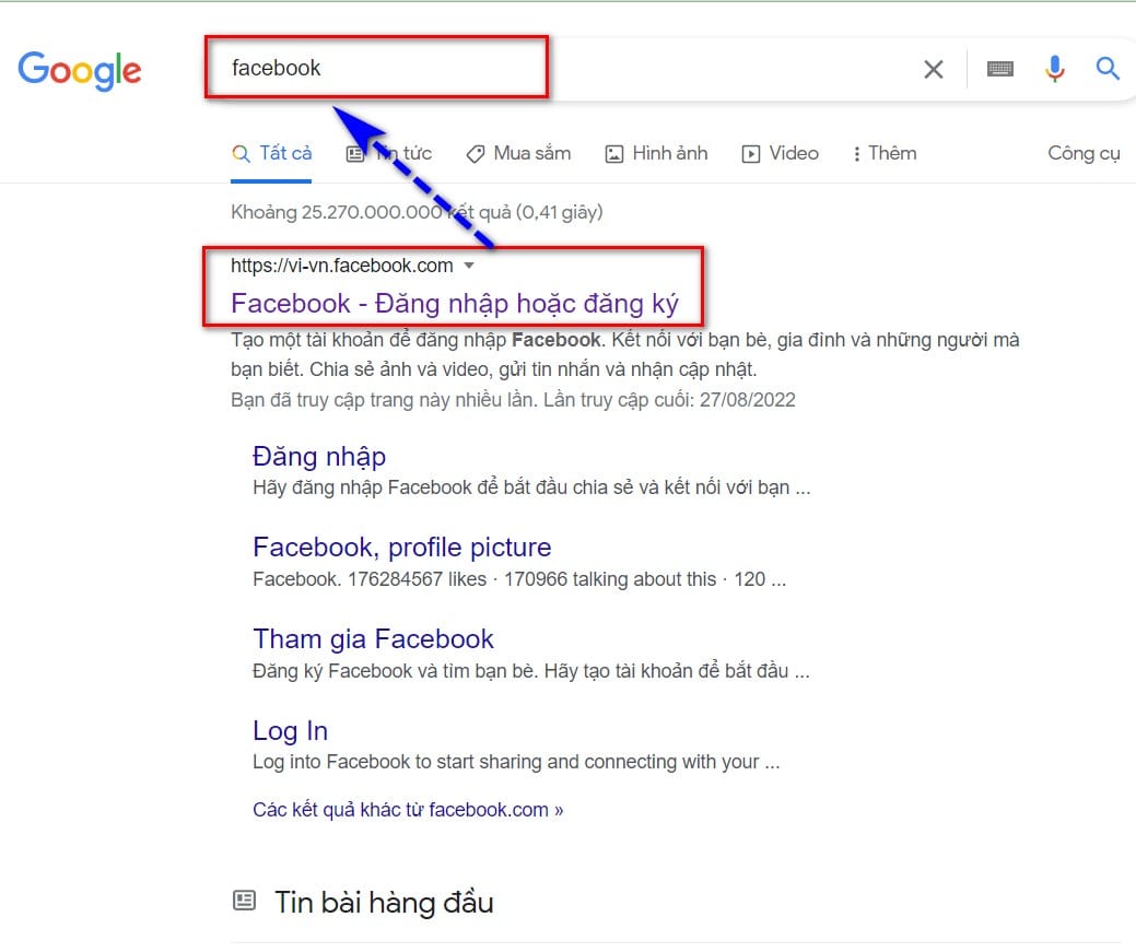 hình ảnh truy cập