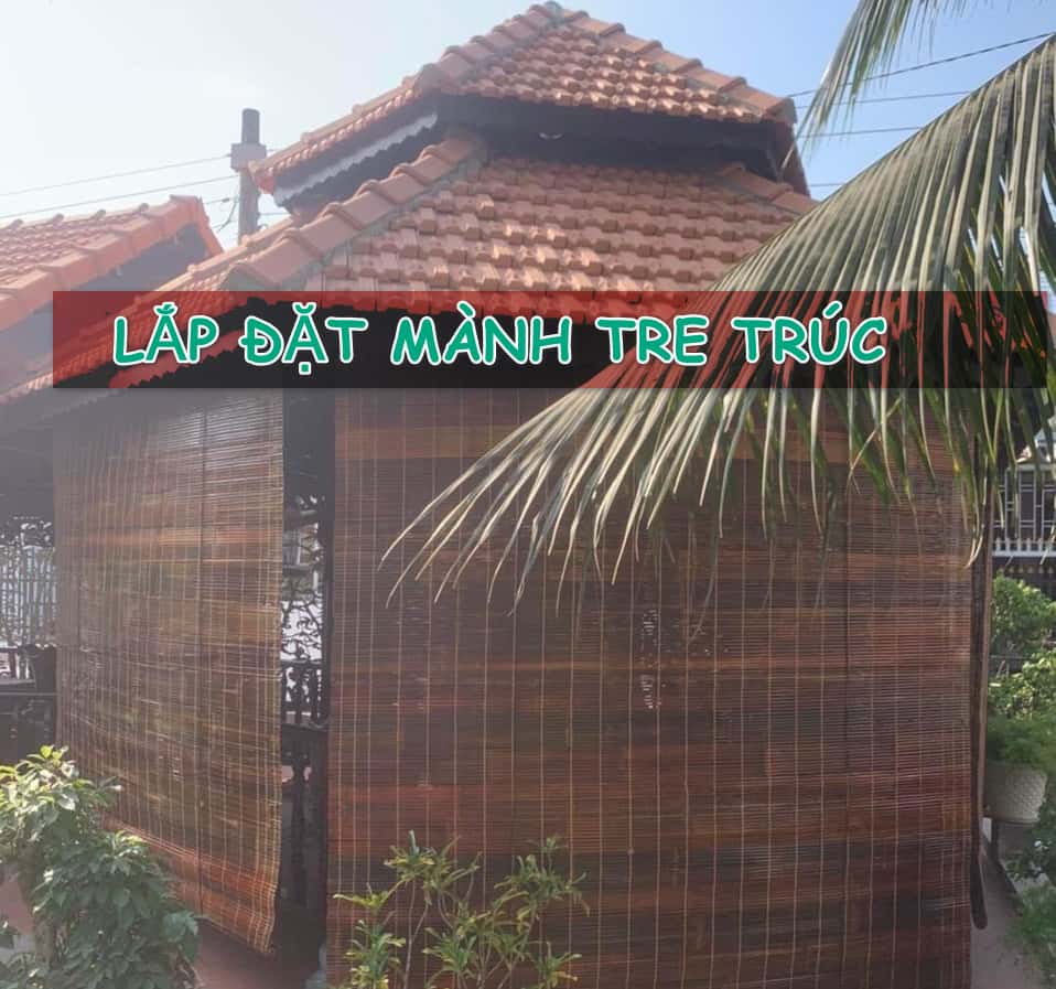 mành trúc che nắng