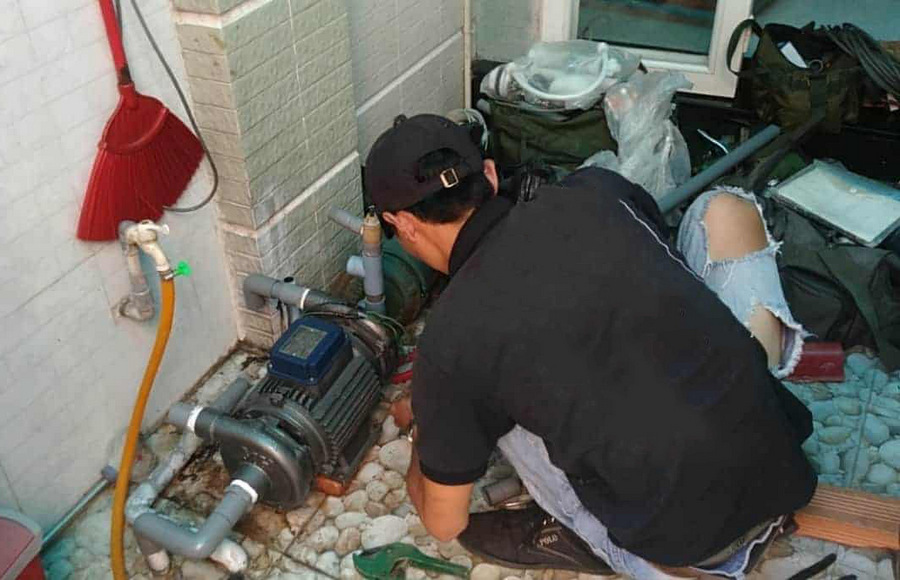 sửa máy bơm nước đơn giản nhất