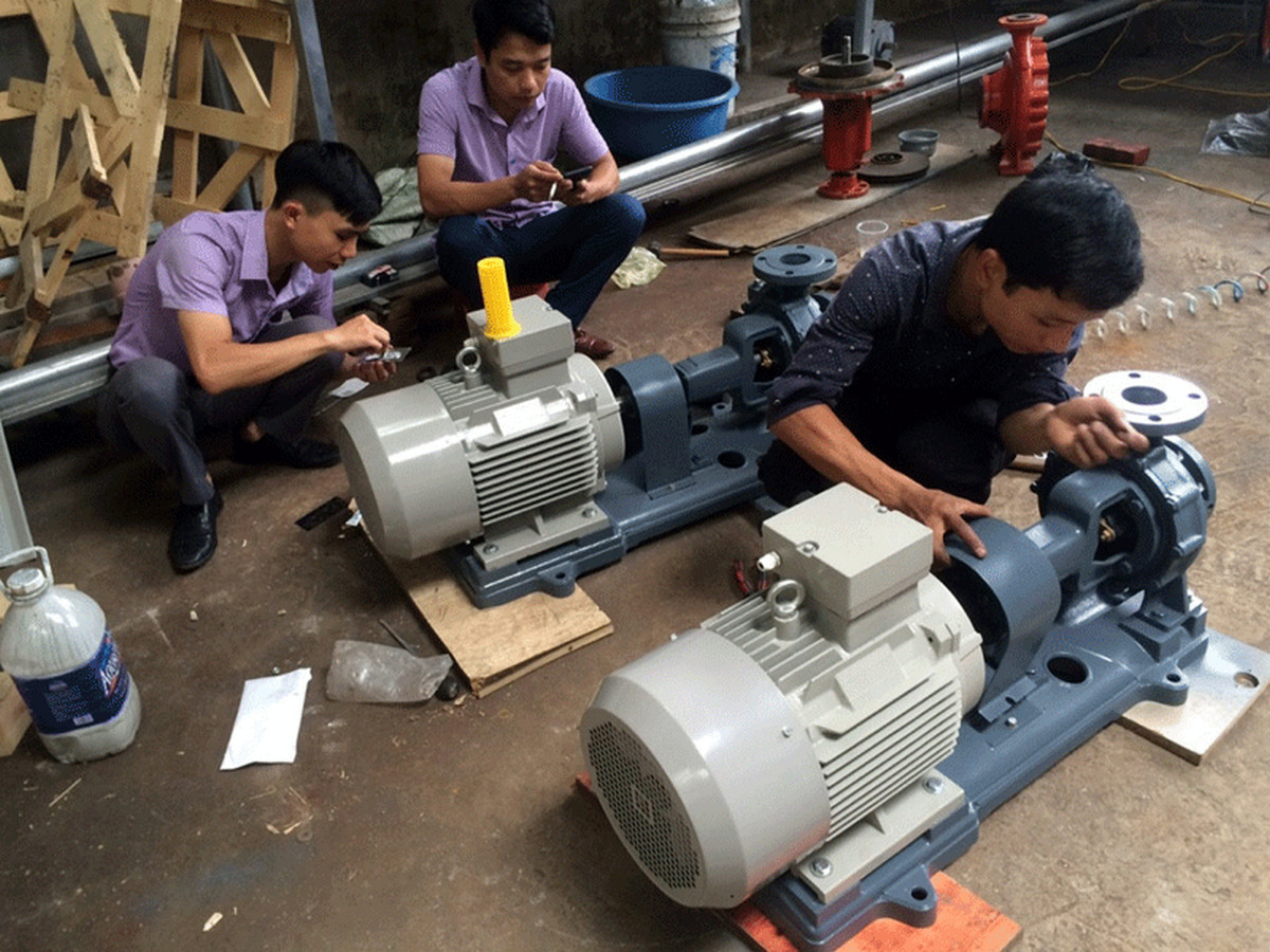 dịch vụ sửa máy bơm nước
