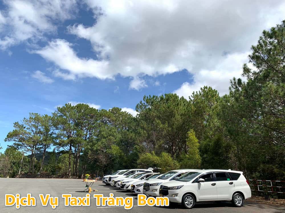 dịch vụ taxi trảng bom đi trong ngày