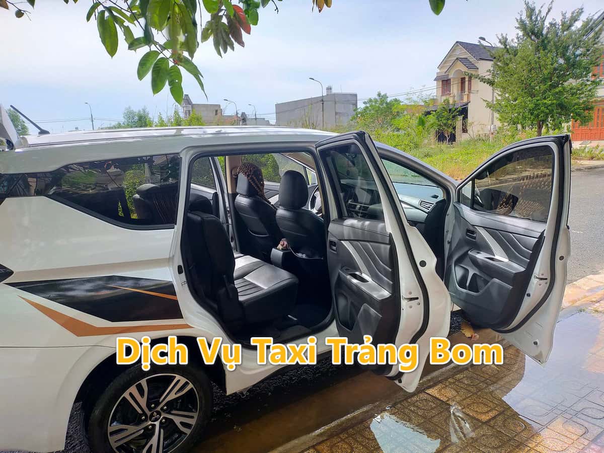dịch vụ taxi trảng bom