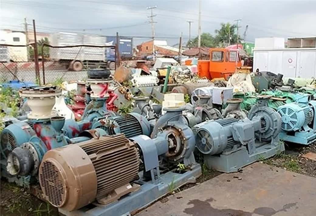 thu mua máy móc cũ phế liệu