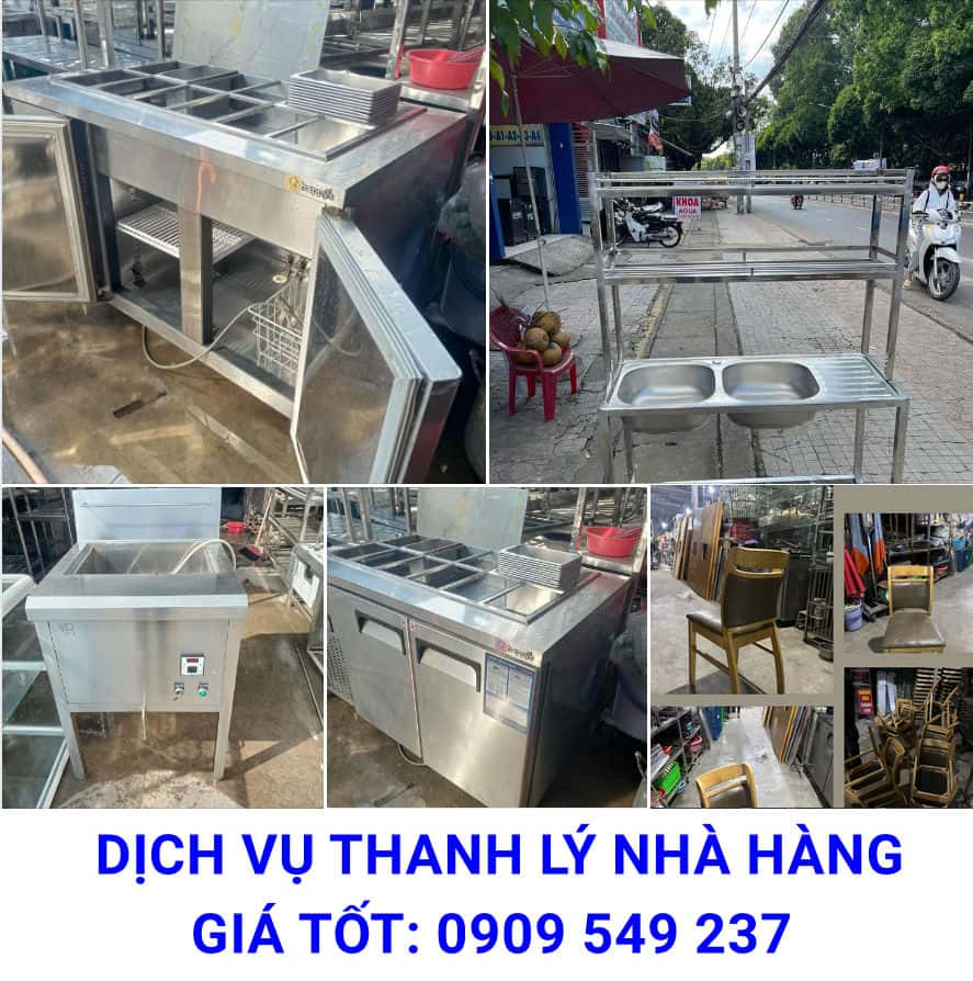 Dịch vụ thanh lý nhà hàng giá tốt tại Đồng Nai