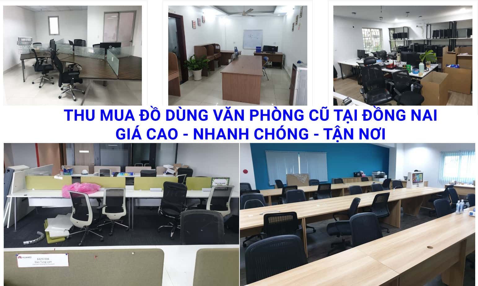 Thu mua tất cả các loại đồ dùng văn phòng cũ ở đồng nai