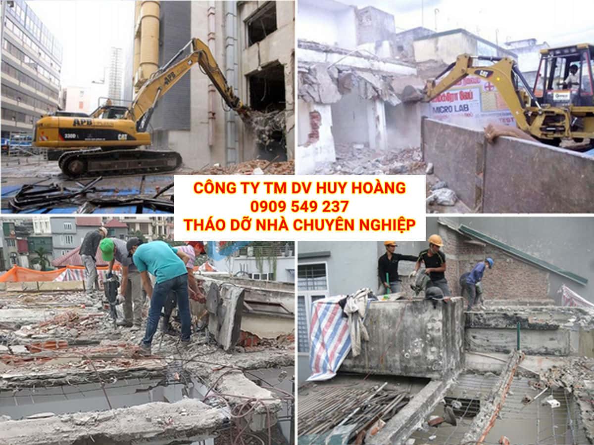 Tháo dỡ nhà tại Thủ Dầu Một