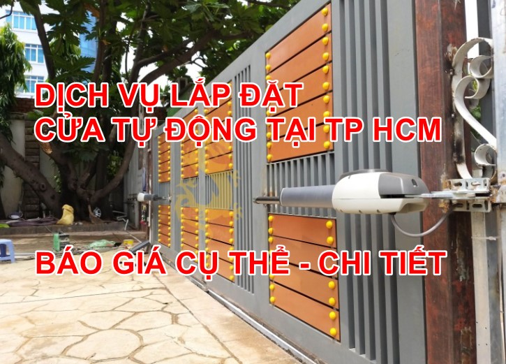 dịch vụ lắp đặt cửa tự động tại tphcm