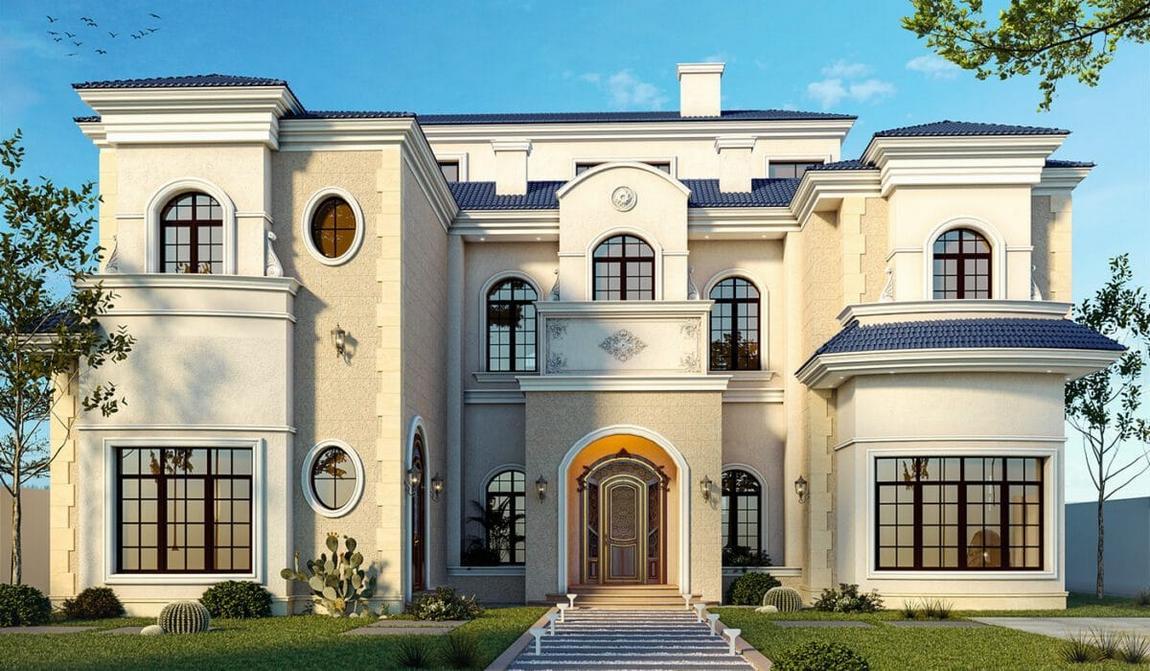mẫu vẽ phối cảnh 3D nhà mẫu 4